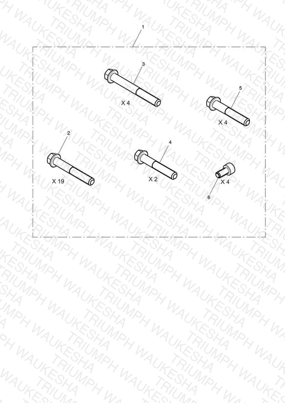Cover Fasteners, Black