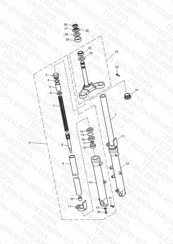 Front Forks and Yokes
