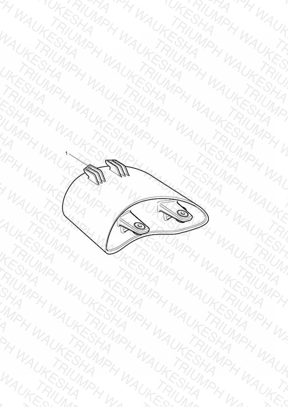 Rear Light Assy Kit, Clear