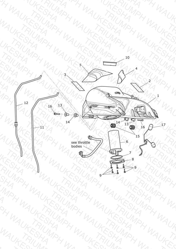 Fuel Tank, Fuel Pump & Fittings