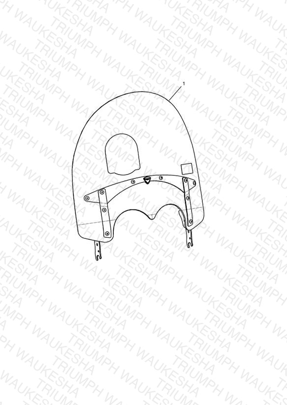 Screen, Twin Hdlt, Kit