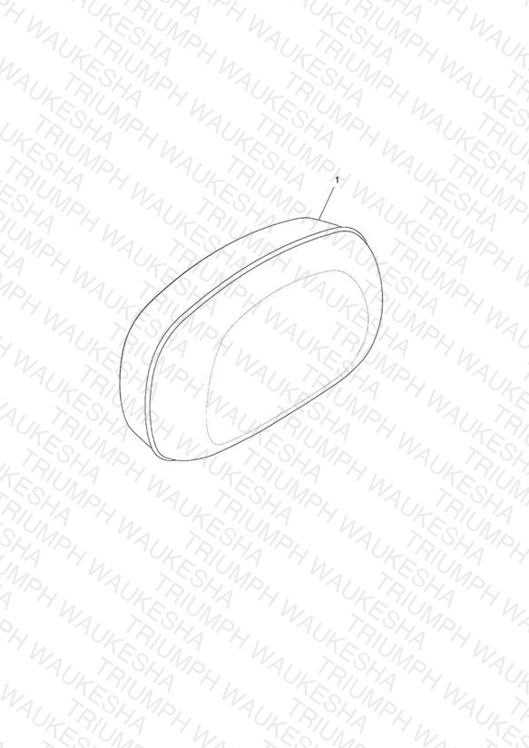 Pad, Backrest, Type 2, Brown 2
