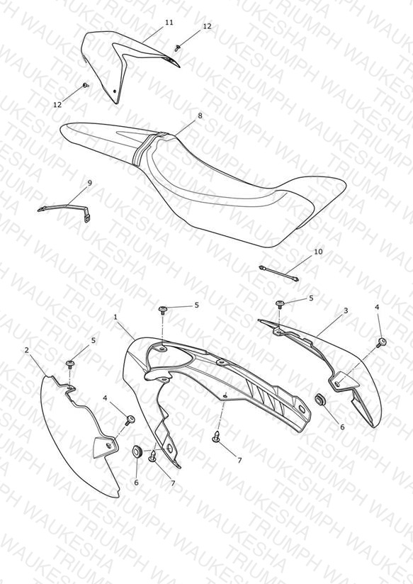 Rear Bodywork & Seat