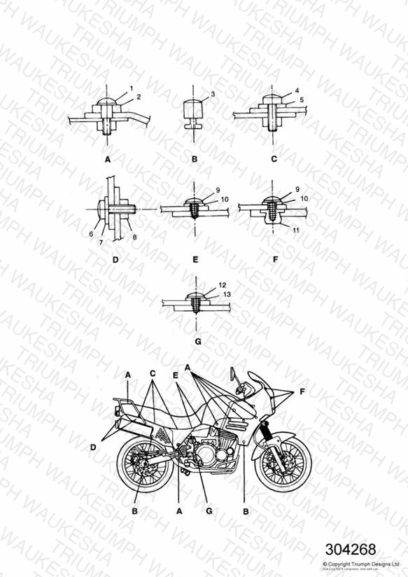 Bodywork Fixings