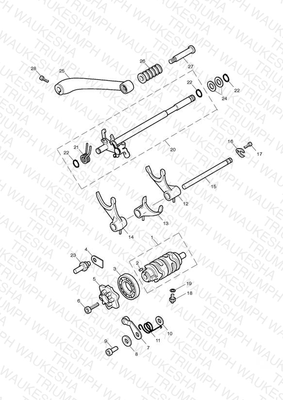 Gear Selector & Pedal