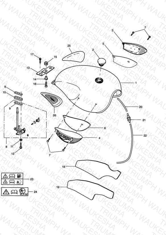 Fuel Tank and Fittings