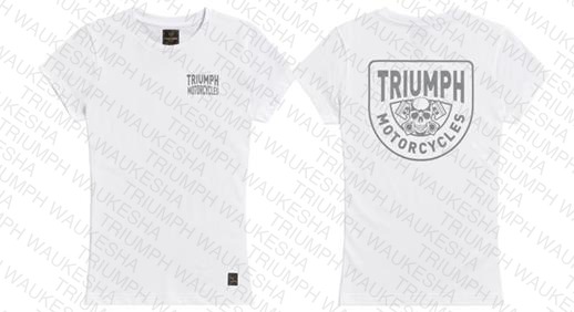Ladies Piston Rich Tee White