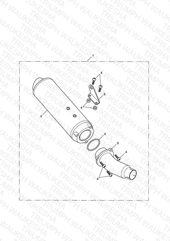 Silencer Kit, SS, Type 1A