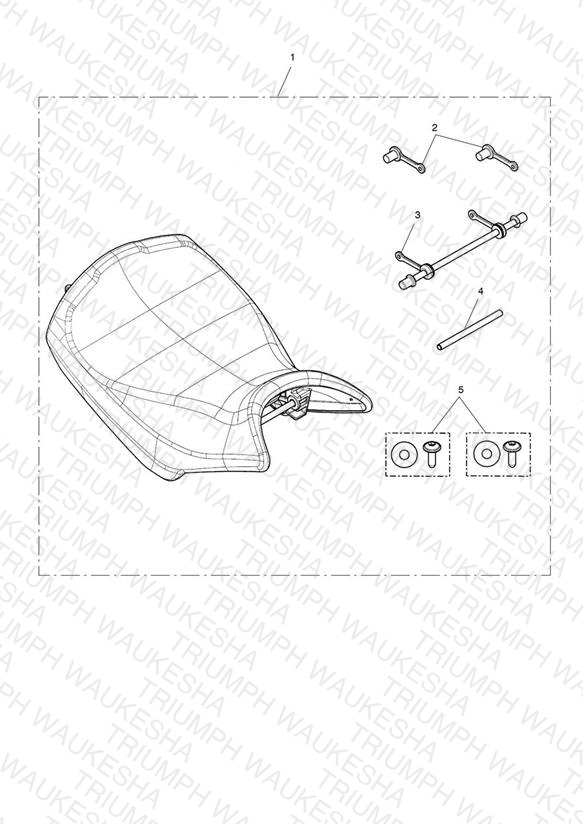 Rider Seat Assy, Low