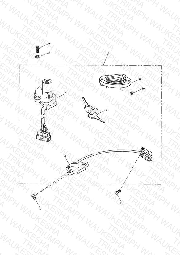 Ignition Switch & Lock Set