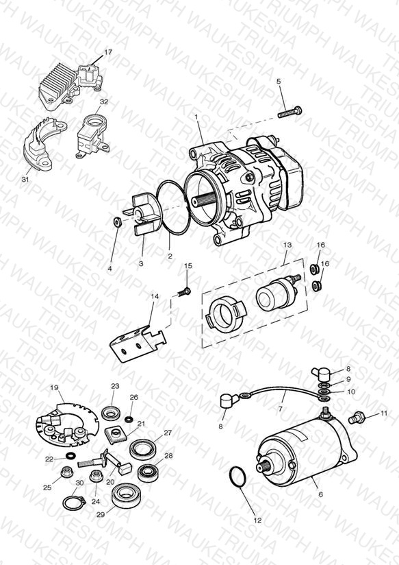 Alternator/Starter