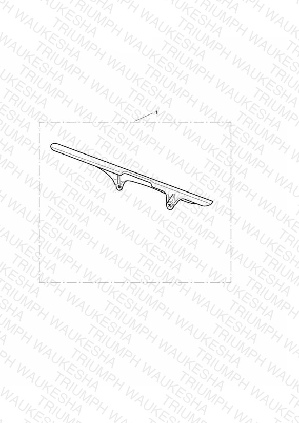 Upper Chain Guard Kit, Carbon Fibre