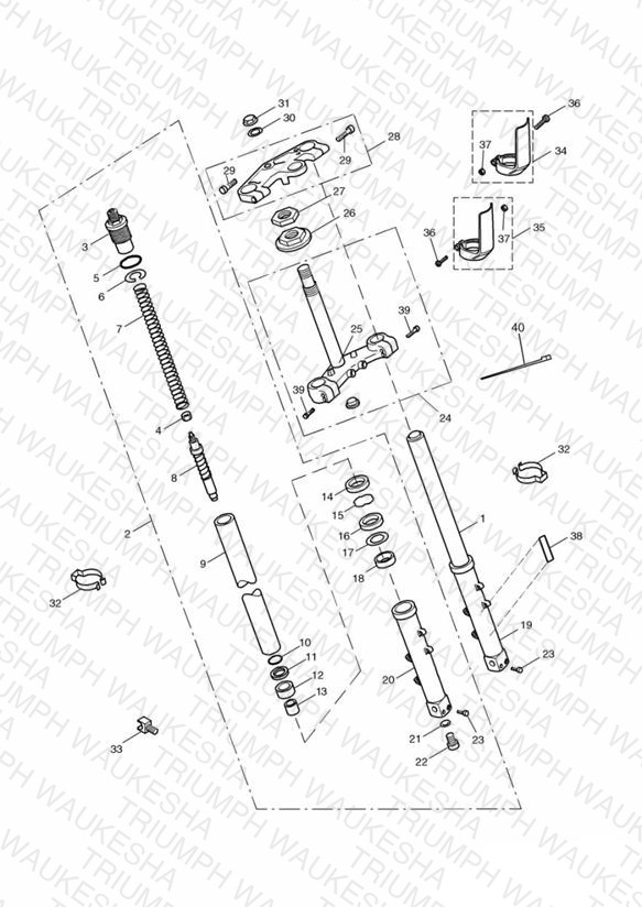 Front Forks and Yokes
