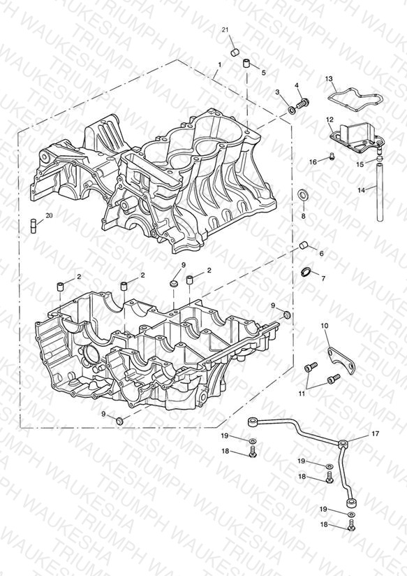 Crankcase & Fittings