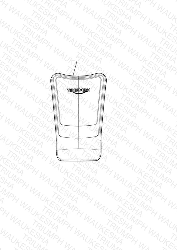 Tank Pad Rubber, Kit