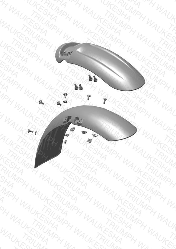 High Level Mudguard Kit