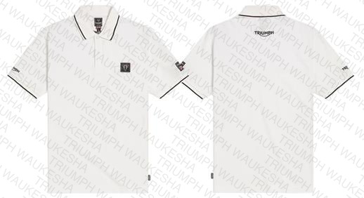 Polo Shirt White - Mens