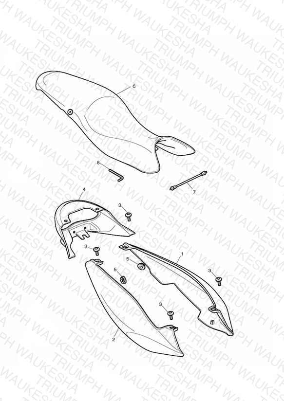 Rear Bodywork & Seat