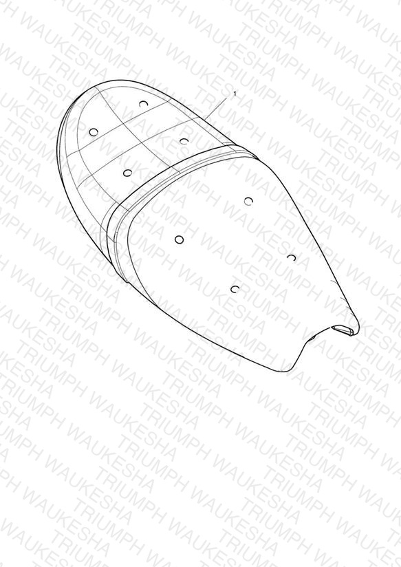 Seat Assembly, Twin, Royal