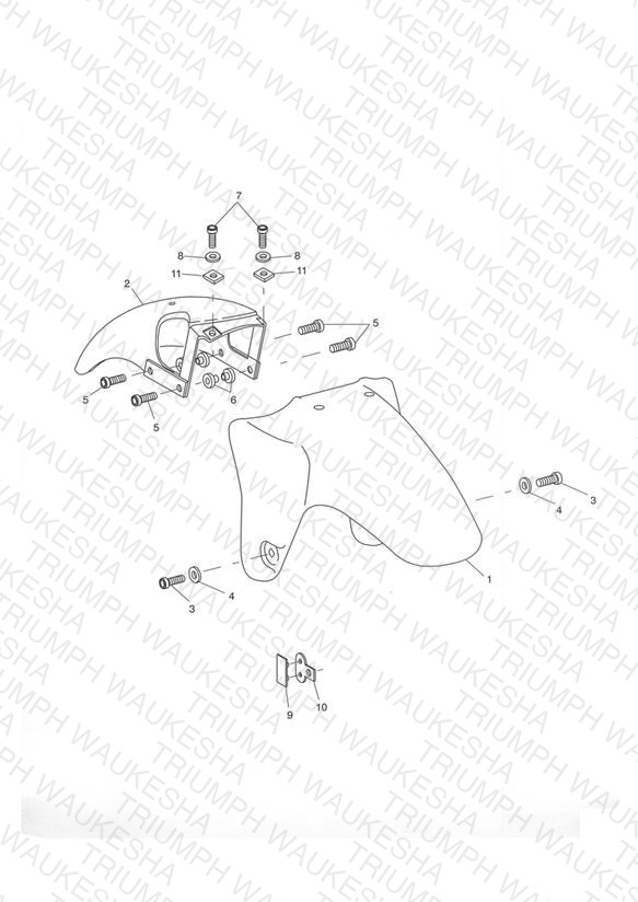 Front Mudguard
