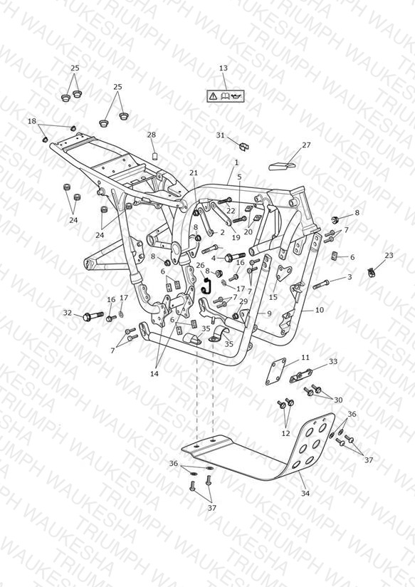 Main Frame & Fittings; 606027 > **See Tech News 149**