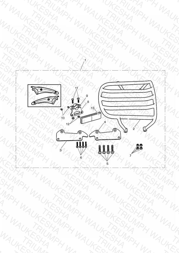 Solo Luggage Rack Kit