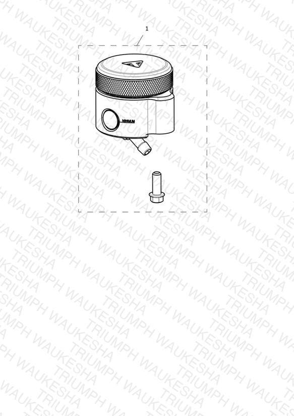 Front Brake Reservoir Kit