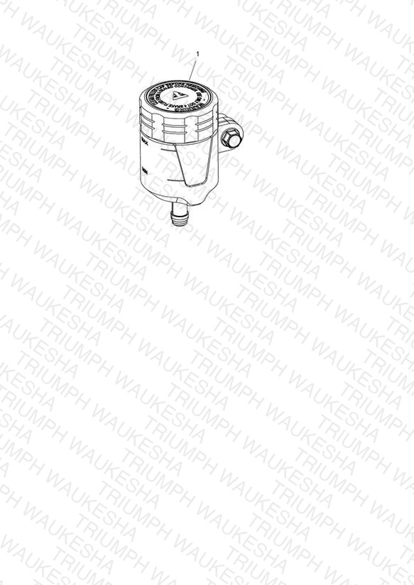 Rear Brake Reservoir