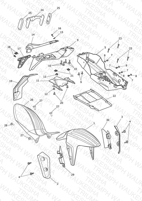 Mudguards - ABS Special Edition