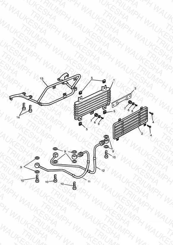 Oil Cooler 3 Cylinder » 35802