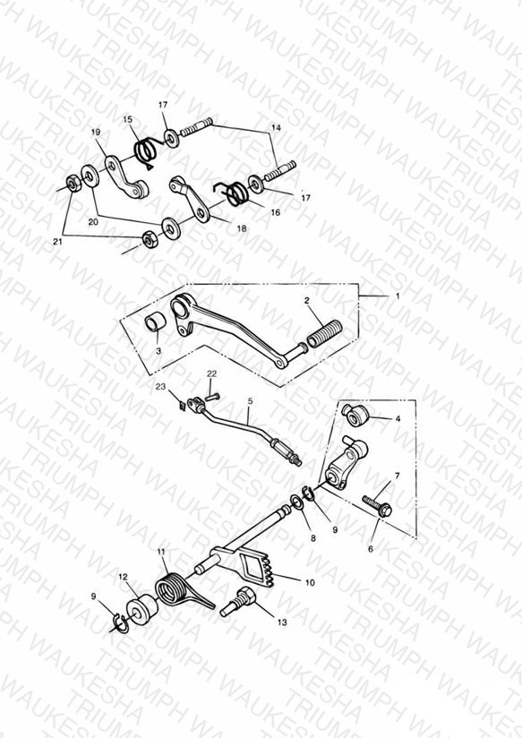 Gear Change Pedal