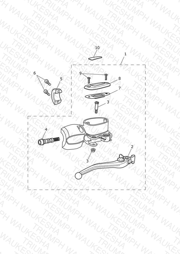 Front Master Cylinder Assy