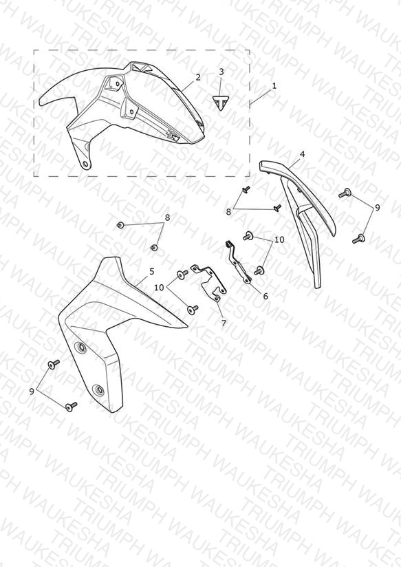 Front Mudguard