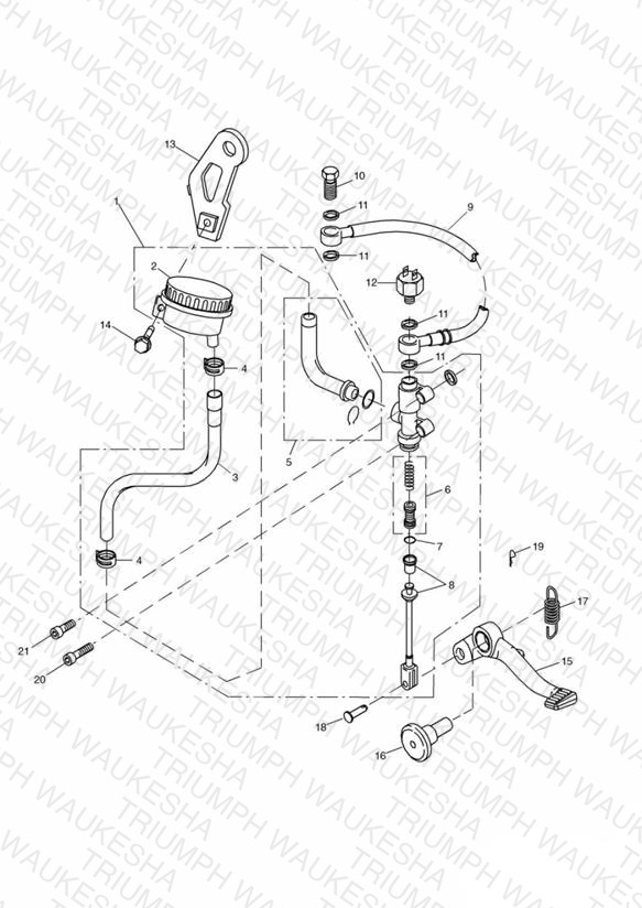 Rear Brake Master Cylinder