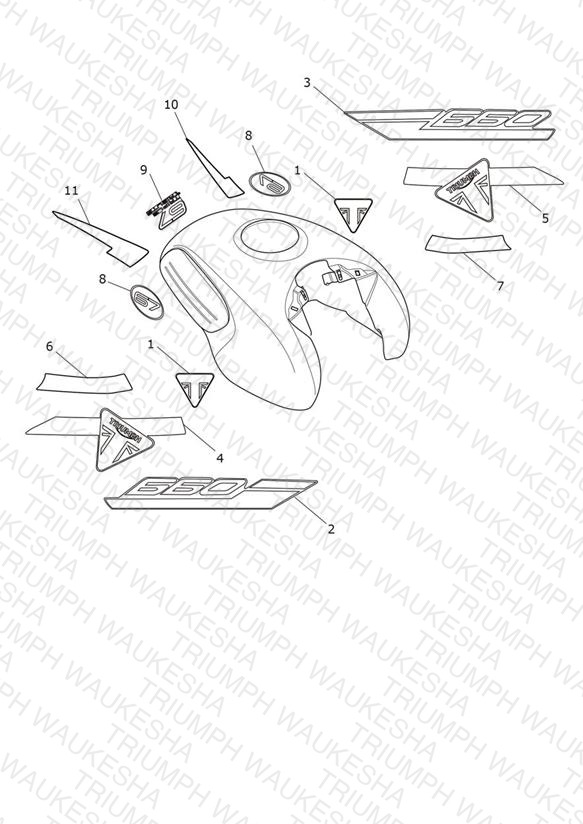 Fuel Tank Decals