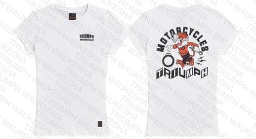 Ladies Pit Stop Tee White