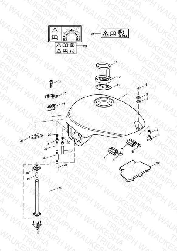 Fuel Tank and Fittings