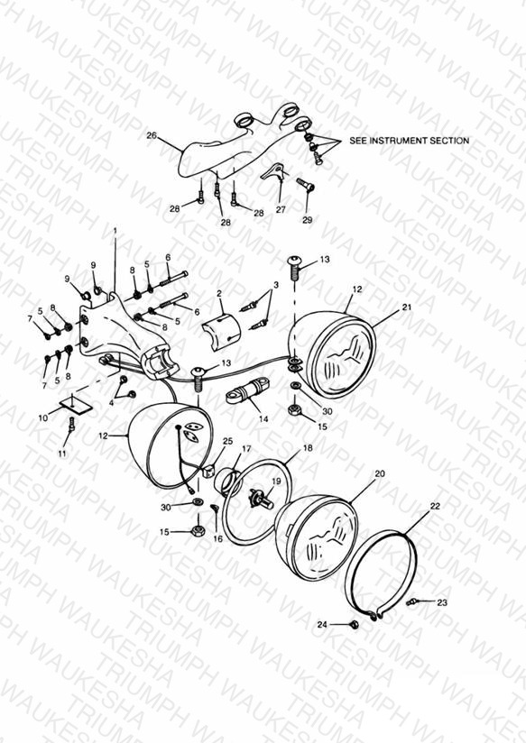 Headlight/Mountings