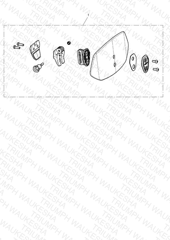 Screen Deflector Kit, Coated