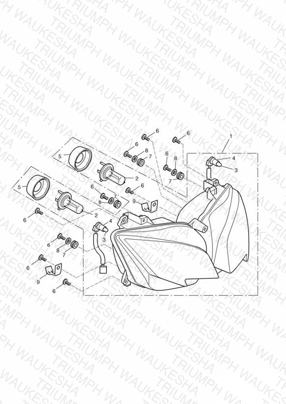 Headlight/Mountings