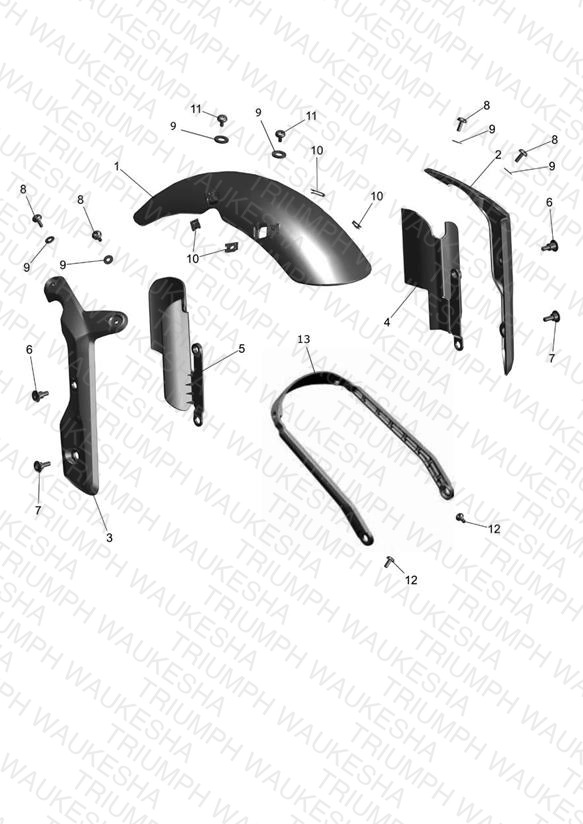 Front Mudguard