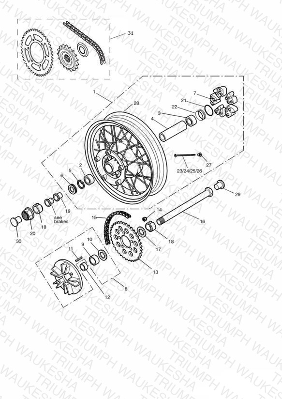 Rear Wheel/Final Drive
