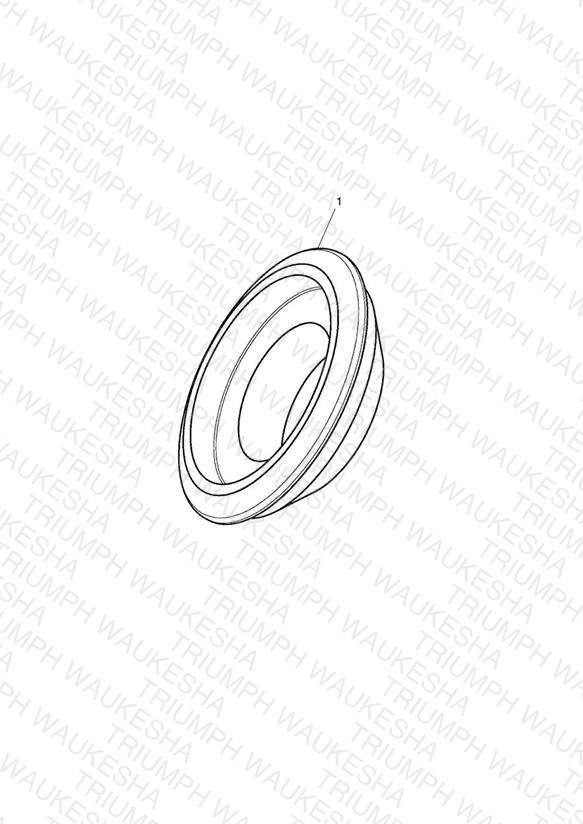 Conical Spacer, Red