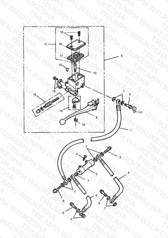 Front Brake Master Cylinder