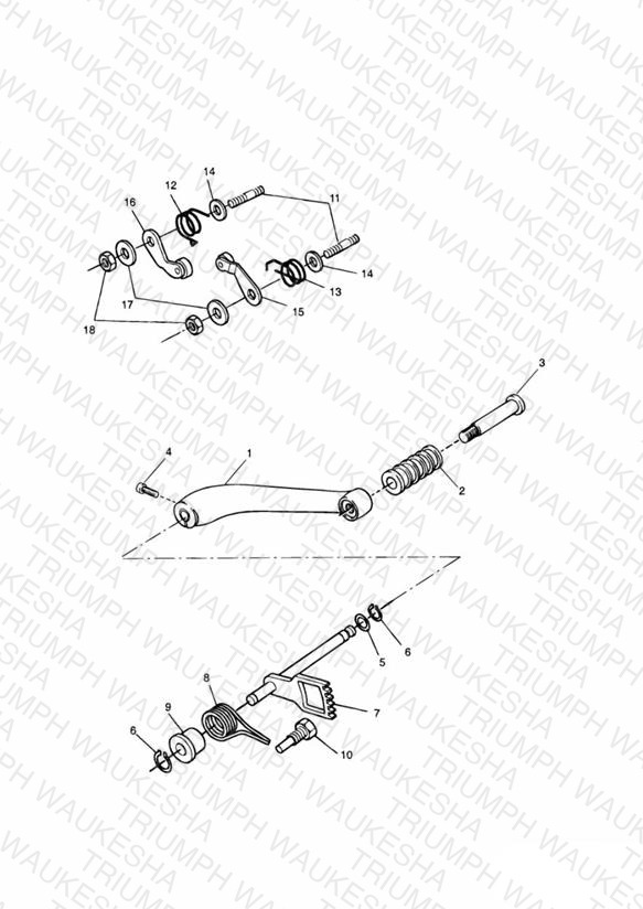 Gear Change Pedal
