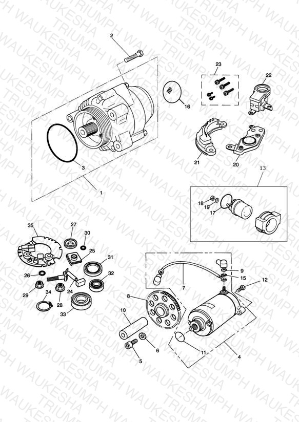 Alternator/Starter