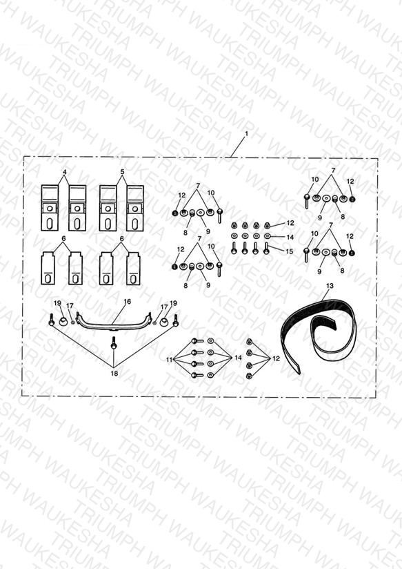 Pannier Bracket / Securing Kit