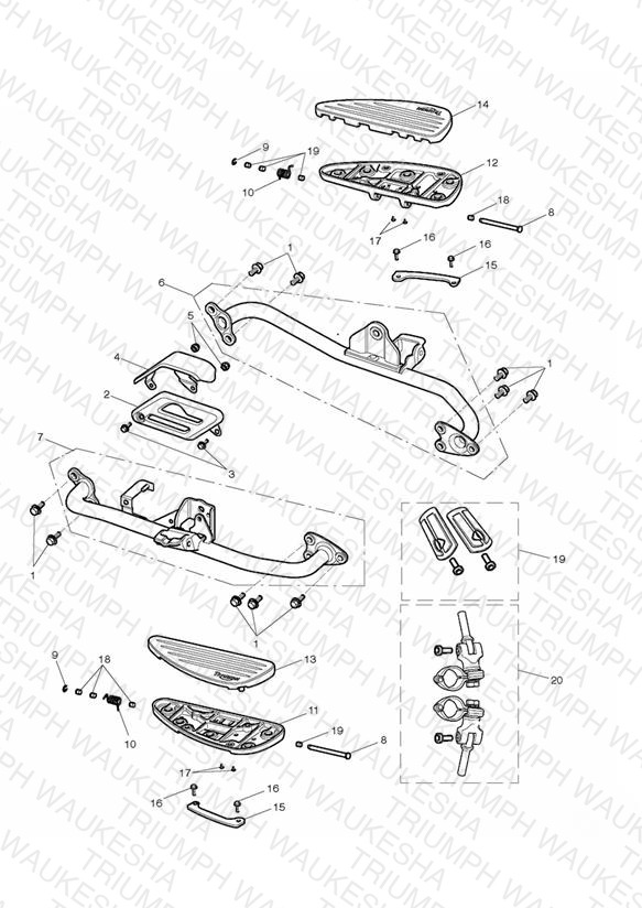 Foot Controls - Rider