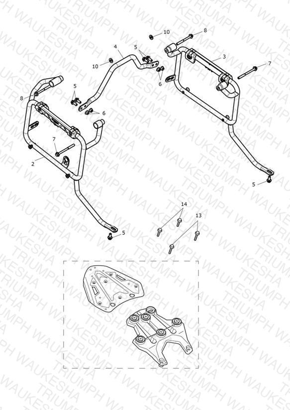 Luggage Mounting System - BR Only