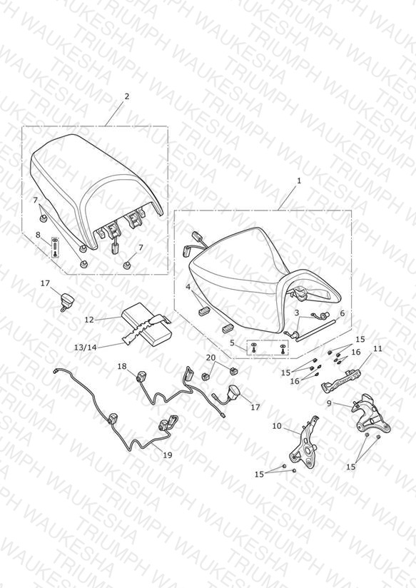 Seat Assembly & Toolkit
